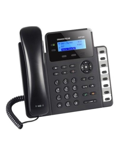 Teléfono IP GXP-1628 SMB de 2 líneas con 3 teclas de función, 8 teclas BLF y conferencia de 3 vías, PoE , Grandstream, Teléfonos IP Guatemala