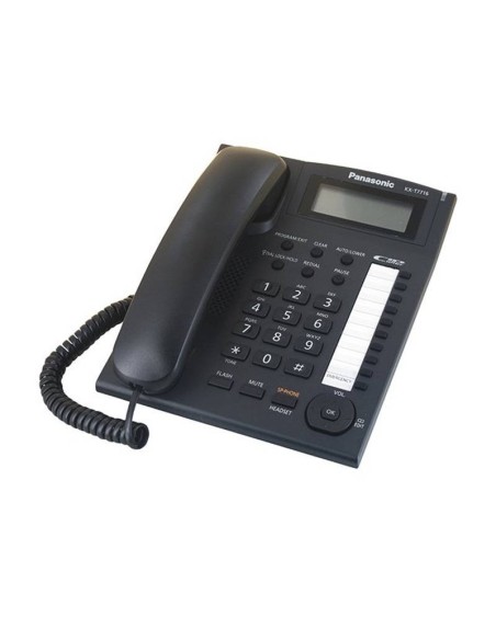 KX-T7716X-B TELÉFONO MULTILINEAS ANÁLOGO NEGRO