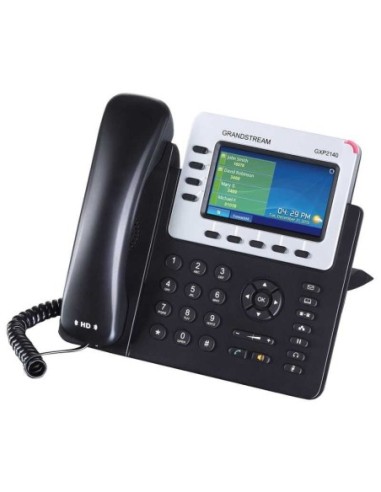 GXP2140 4 Line HD VoIP IP Gigabit Teléfono Bluetooth PoE Color LCD , Grandstream, Teléfonos IP Guatemala