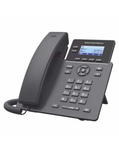 GRP2602W Teléfono IP Wi-Fi Grado Operador, 2 líneas SIP con 4 cuentas, codec Opus, IPV4/IPV6 con gestión en la nube GDMS