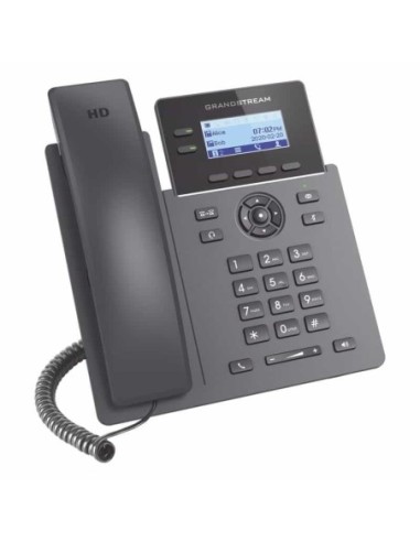 GRP2602W Teléfono IP Wi-Fi Grado Operador, 2 líneas SIP con 4 cuentas, codec Opus, IPV4/IPV6 con gestión en la nube GDMS