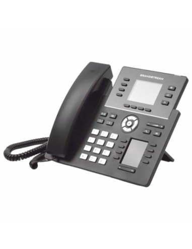 GRP2614 Teléfono IP Wi-Fi, Grado Operador, 4 líneas SIP con 4 cuentas, pantalla a color 2.8", puertos Gigabit, Bluetooth, PoE , Grandstream, Teléfonos IP Guatemala