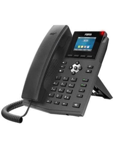 X3SW  Teléfono IP, Wi-Fi incorporado, pantalla a color de 2,4",  4 teclas programables 4 líneas SIP