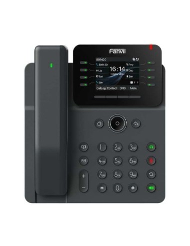 V62 Pro Fanvil Prime Teléfono Empresarial Cuenta con una pantalla LCD  en color HD de 2,8 pulgadas (320 x 240),  admite 12 , Fanvil, Teléfonos IP Guatemala