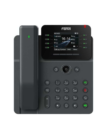 V62 Pro Fanvil Prime Teléfono Empresarial Cuenta con una pantalla LCD  en color HD de 2,8 pulgadas (320 x 240),  admite 12 , Fanvil, Teléfonos IP Guatemala