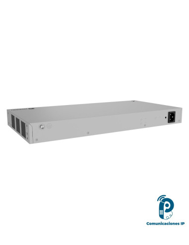 S210-24P2J Switch PoE+ gigabit 24 puertos con 2 uplinks SFP 2.5GE, 400W PoE, 58 Gbps, administración web Layer 2, AC integrado