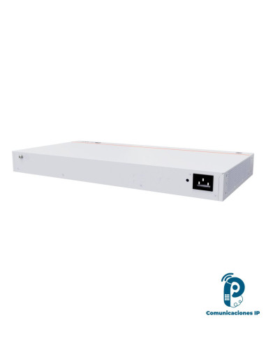 S220-24T4X Switch administrable Capa 2, 24 puertos gigabit. 4 uplinks 10G SFP+ conmutación 128 Gbit/s, tasa 95Mpps, montaje rack