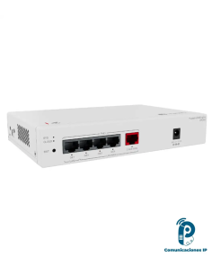 AR280 Router empresarial 2.5GE, 4 puertos GE PoE+LAN+1 puerto 2.5GE PoE+ WAN, VPN 200 Mbps, gestión en nube con Huawei eKit