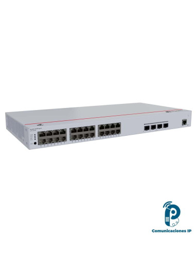S31024P4X Switch PoE gigabit empresarial administrable 24 puertos PoE+, 4 uplinks 10GE SFP+, iStack, 400W PoE, gestión en nube