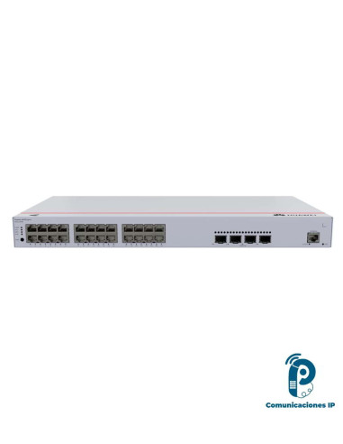 S31024P4X Switch PoE gigabit empresarial administrable 24 puertos PoE+, 4 uplinks 10GE SFP+, iStack, 400W PoE, gestión en nube