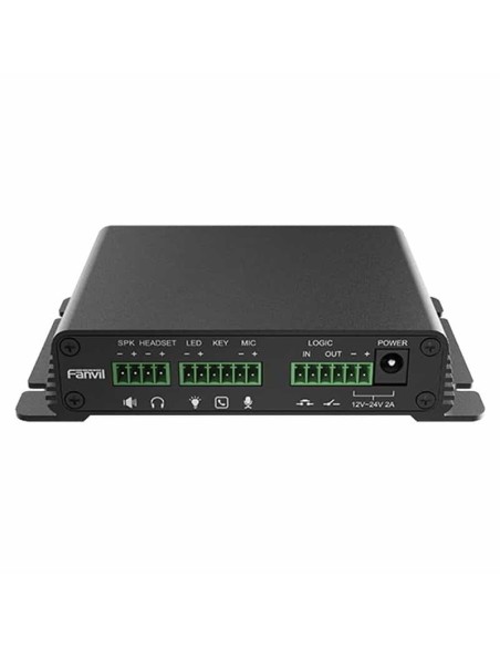 PA2S Gateway para Voceo, Paging y Video, Soporte 1 Cámara, Amplificador integrado de hasta 30 W , Fanvil, Router o enrutador Guatemala
