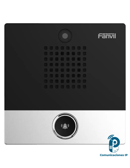 i10SV Mini intercomunicador SIP con cámara 2 MP, PoE e IP54 para control de acceso