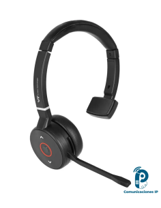 VT9800BT Mono Diadema Inalámbrica Bluetooth 5.0 para Computadora y Móvil con Cancelación de Ruido y 15 H de Batería
