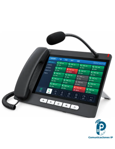 A320i teléfono IP de consola Android con pantalla táctil de 10.1 pulgadas, cámara y 20 líneas SIP para comunicación profesional