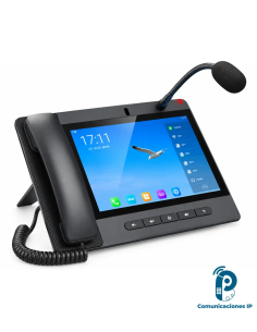 A320i teléfono IP de consola Android con pantalla táctil de 10.1 pulgadas, cámara y 20 líneas SIP para comunicación profesional 2