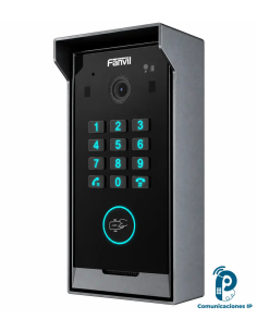 i60K Videoportero IP SIP para residenciales o apartamentos, teclado numérico, cámara HDR de 2MP y apertura por tarjeta o PIN