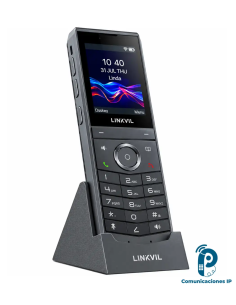 W620W  teléfono Wi-Fi 6 para oficinas, hoteles y rondas de seguridad, 8 líneas SIP, conferencia de 6 vías, batería de 3,000 mAh