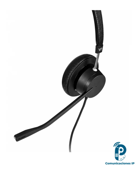 VT7600 UNC MONO +GN QD auricular mono profesional para oficina con micrófono flexible y unidireccional, audio HiFi por QD