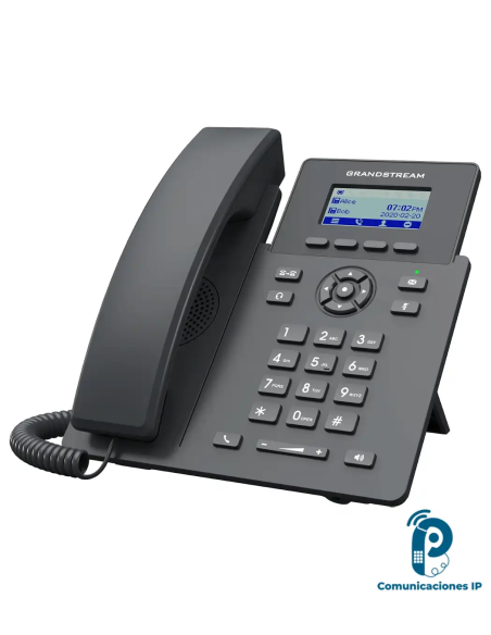 GRP2601W Teléfono IP de dos líneas para oficinas con Wi-Fi 6, llamadas SIP,conferencia de 5 vías y reducción de ruido
