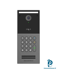 GDS3725 videoportero IP con cámara 4 MP, teclado numérico y control de acceso para residenciales y negocios