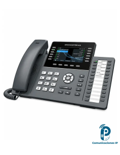 GRP2636 Teléfono IP profesional para recepción y alto volumen, 12 líneas, 16 cuentas SIP y Wi-Fi 6 integrado