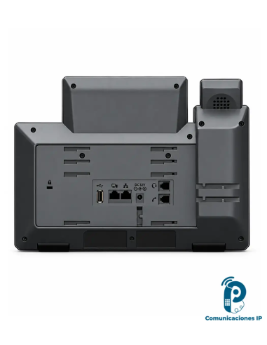 GRP2636 Teléfono IP profesional para recepción y alto volumen, 12 líneas, 16 cuentas SIP y Wi-Fi 6 integrado