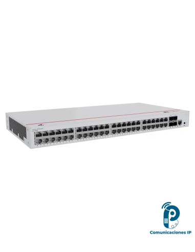S310-48P4X Switch administrable Ethernet PoE+ de 48 puertos para redes empresariales , 4 enlaces 10GE SFP+  380 W
