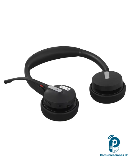 BH70DTUSB headset inalámbrico estéreo con Bluetooth 5.3, para llamadas, tres micrófonos y batería de larga duración