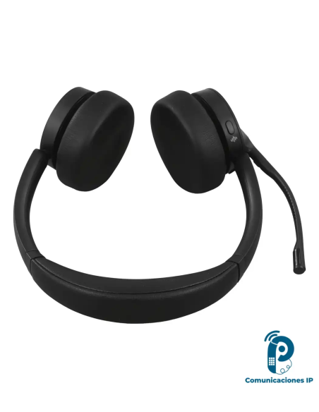 BH70DTUSB headset inalámbrico estéreo con Bluetooth 5.3, para llamadas, tres micrófonos y batería de larga duración