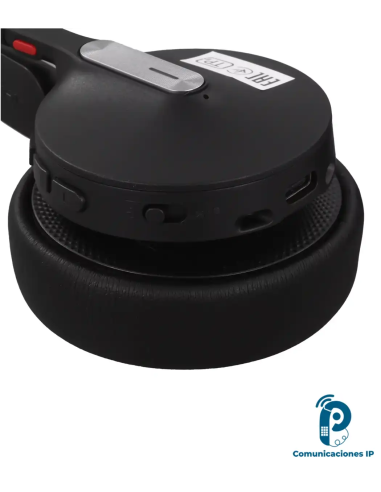BH70DTUSB headset inalámbrico estéreo con Bluetooth 5.3, para llamadas, tres micrófonos y batería de larga duración