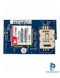 YS-MDGSM Módulo GSM interno para centrales Yeastar, conexión con SIM, 1 canal de voz y bandas 850/900/1800/1900 MHz cuatribanda 2