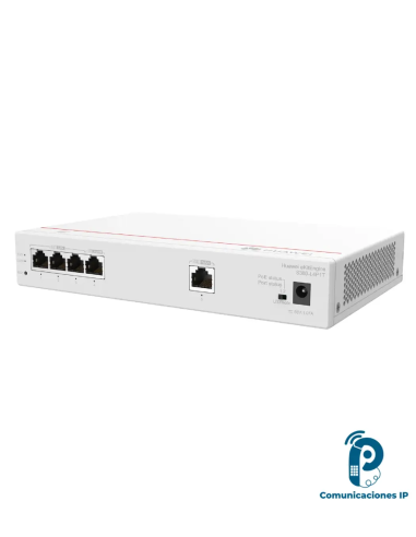 S380-L4P1T Gateway multiservicio para oficinas y negocios con 4 puertos LAN Gigabit PoE+ y gestión de hasta 32 AP