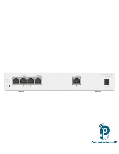S380-L4P1T Gateway multiservicio para oficinas y negocios con 4 puertos LAN Gigabit PoE+ y gestión de hasta 32 AP