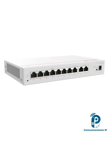 S380-S8P2T gateway multiservicio para redes empresariales con 8 puertos LAN Gigabit y PoE+ de 124 W para oficinas y negocios