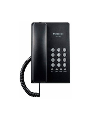KX-T7700X-B TELÉFONO BÁSICO ANÁLOGO NEGRO PANASONIC 1 LINEA 3 NIVELES DE Volumen