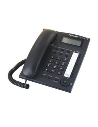 KX-T7716X-B TELÉFONO MULTILINEAS ANÁLOGO NEGRO