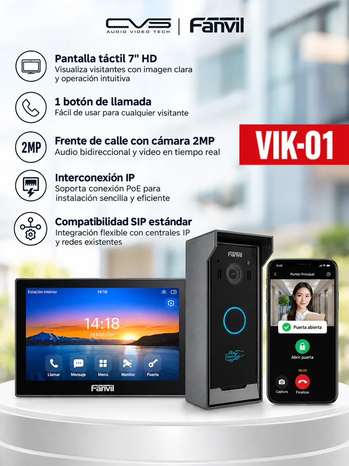 Kit de videoportero VIK-01