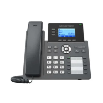 GRP2604P GRANDSTREAM TELÉFONO IP, 3 líneas, 6 cuentas SIP, hasta 3 líneas de llamada