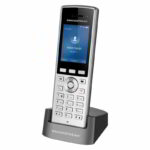 wp822 teléfono wifi portátil empresarial con 2 lineas y cuentas sip, bluetooth y botón push to talk
