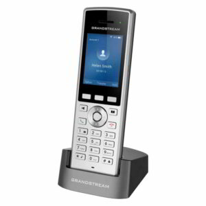 wp822 teléfono wifi portátil empresarial con 2 lineas y cuentas sip, bluetooth y botón push to talk